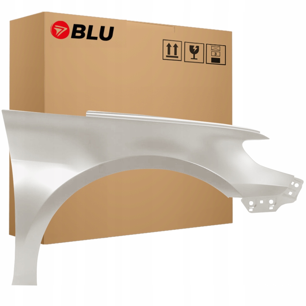 Blu Blatník Vw Passat CC lift LR7L pravý stříbrný 12-16 přední