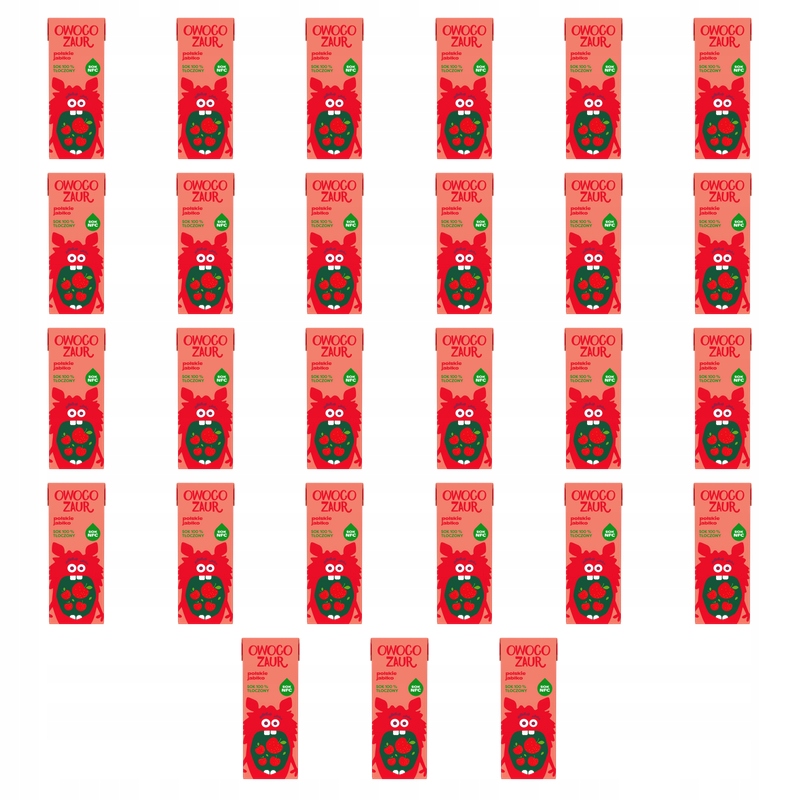 Owocozaur jablečný džus Nfc 200 ml X27