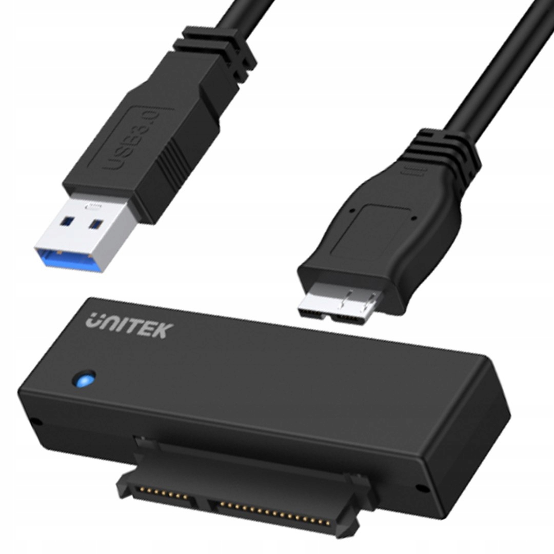 Unitek Y-1039 mostek Usb 3.0 Sata III 2,5"/3,5"