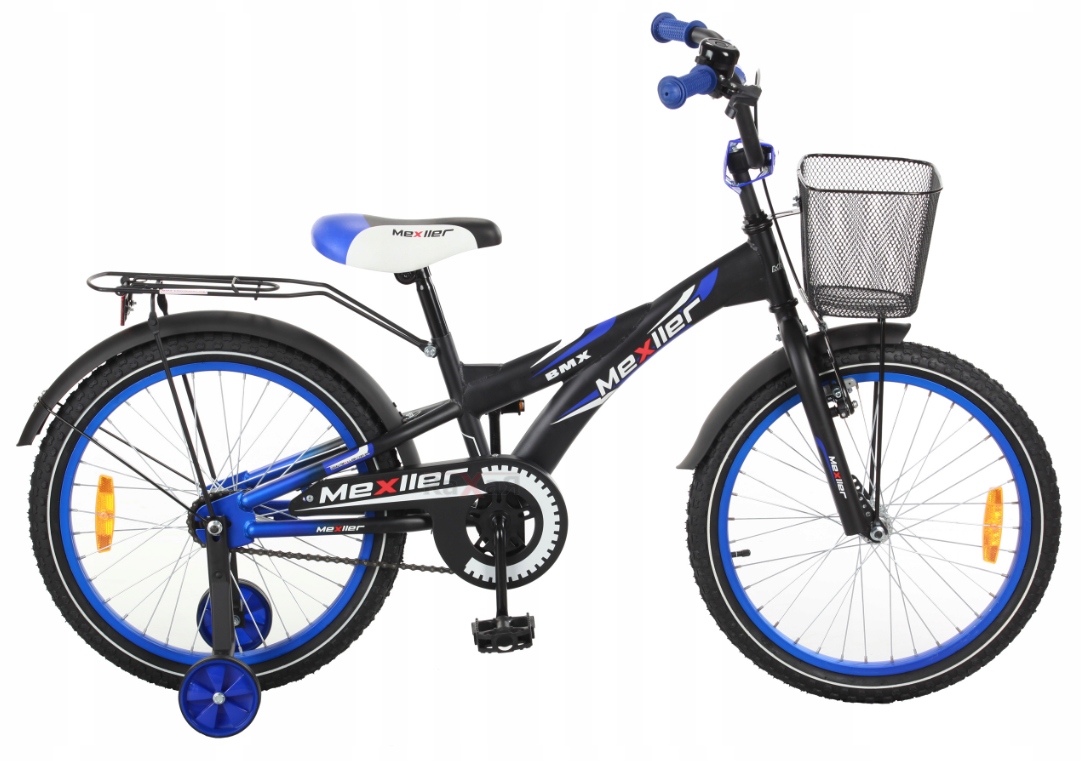Rower dziecięcy 20 cali Dla Chłopca Mexller Bmx Lekki Rowerek Kółka boczne