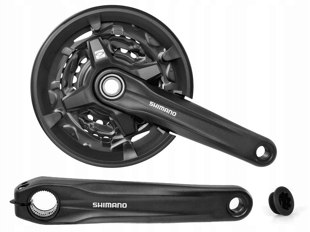 Cyklistická kliková klika Shimano FC-MT210 44-32-22T 9 řad 175 mm