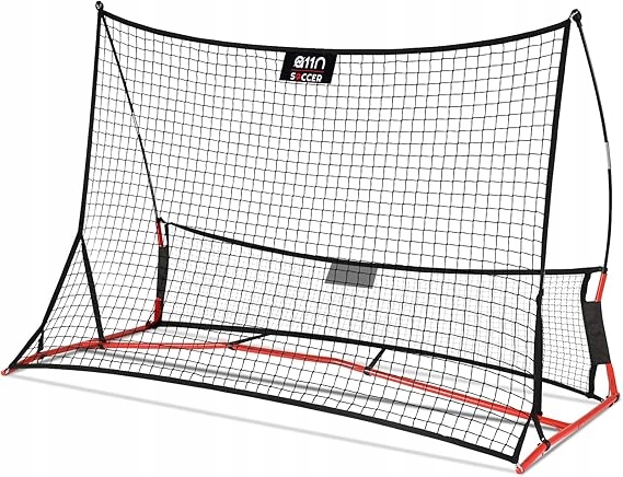 Přenosná branka pro střelecký trénink Rebounder 2,1mx1,5m fotbal