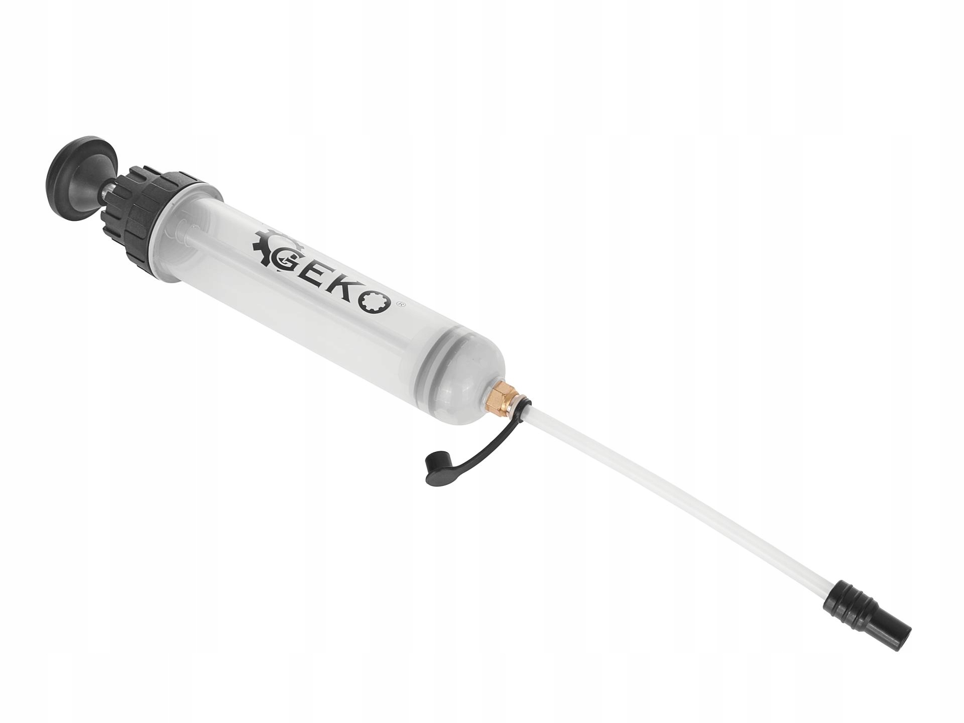 Odsysarka POMPKA DO PŁYNÓW Strzykawka do Oleju Paliwa Wody 200ml + 2 wężyki Kod producenta G02902