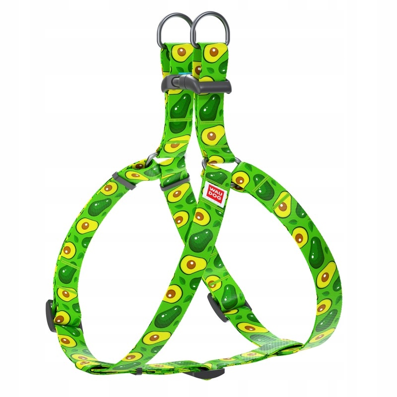 Levně Waudog postroj easy walk pro psa Avokado S 40-55cm