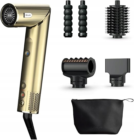 Suszarka do włosów Shark FlexStyle 4 w 1 HD434F1GDEU złota 1650W