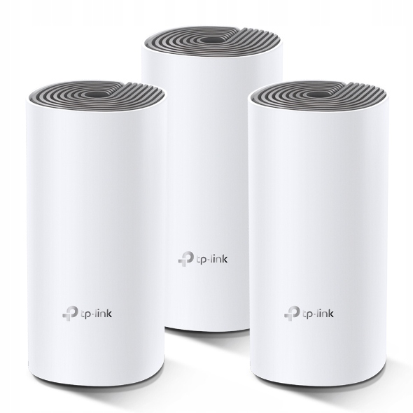 TP-Link AC1200 Whole-home Mesh WiFi System Deco E4 (3-pack), 2x10/ 100…