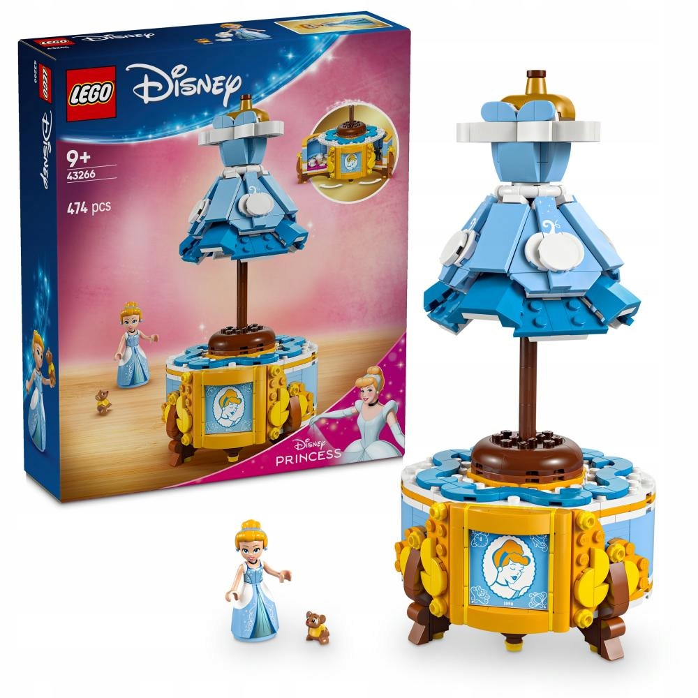 Lego 43266 Disney Princess Šaty pro Popelku