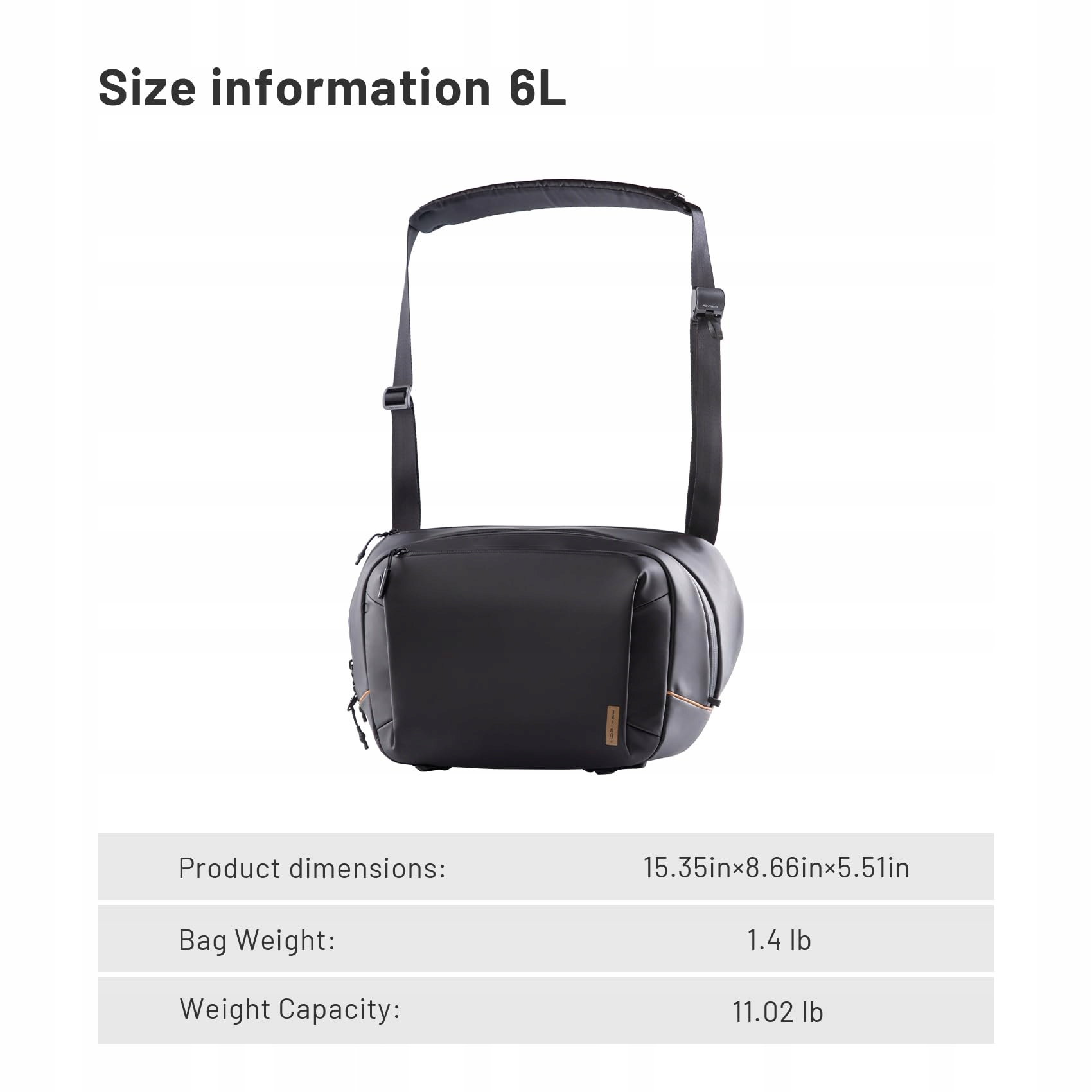 PGYTECH Torba Na Aparat 6L Na Lustrzanki Canon Sony Nikon — miniatura 7