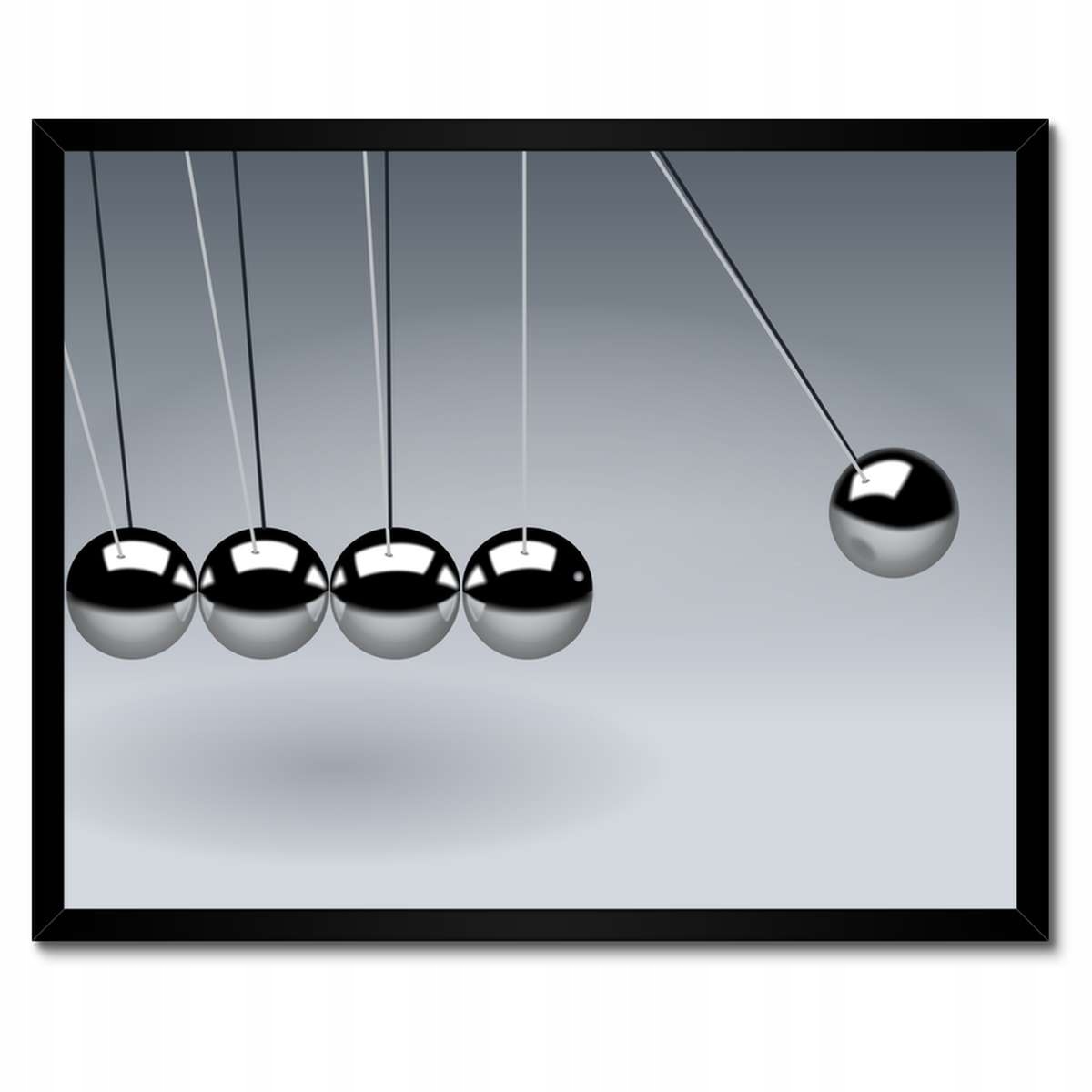 Plakáty v rámu 50x40 Newtonovo kyvadlo