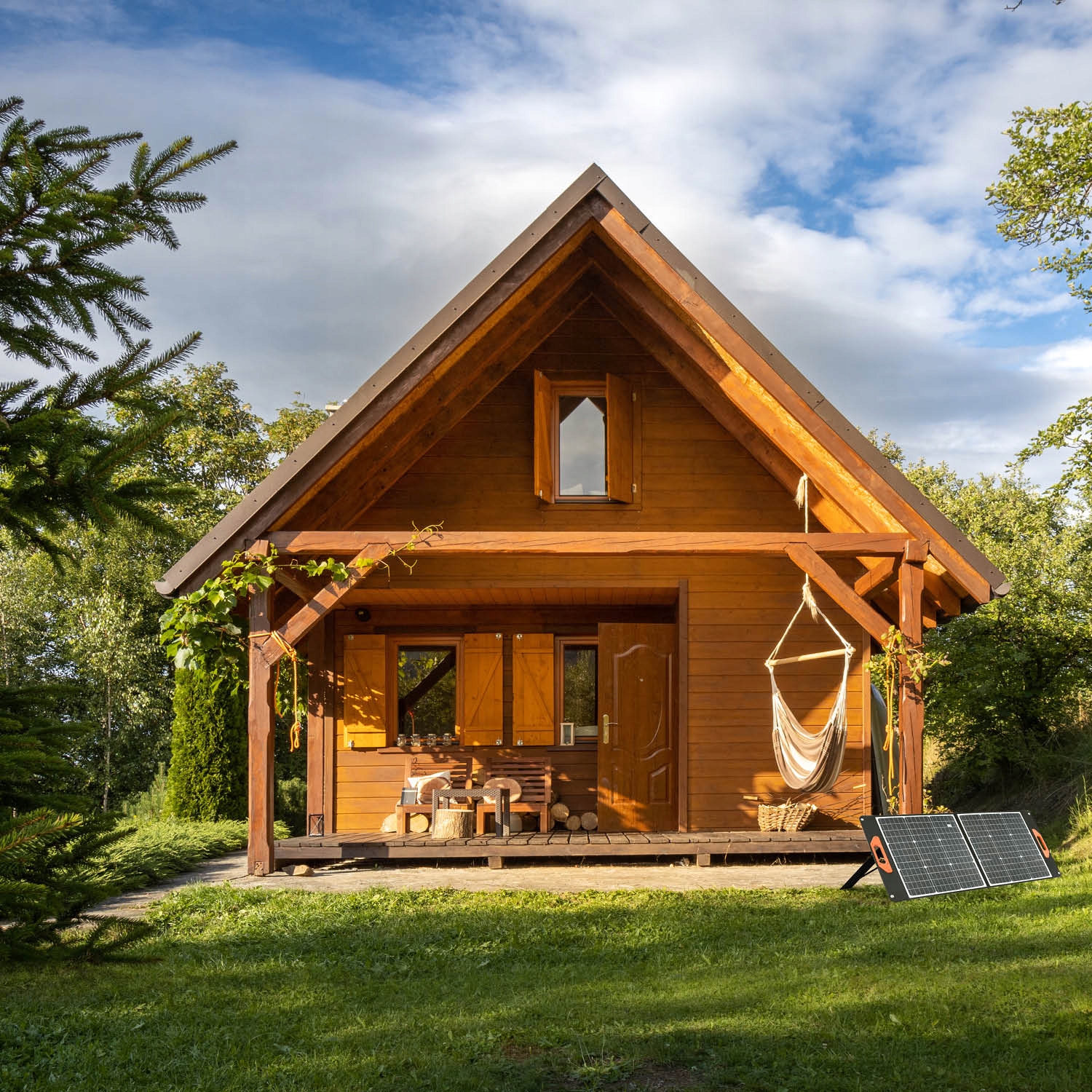 Panel Fotowoltaiczny solar przenośny 100W LAITICA Marka inny