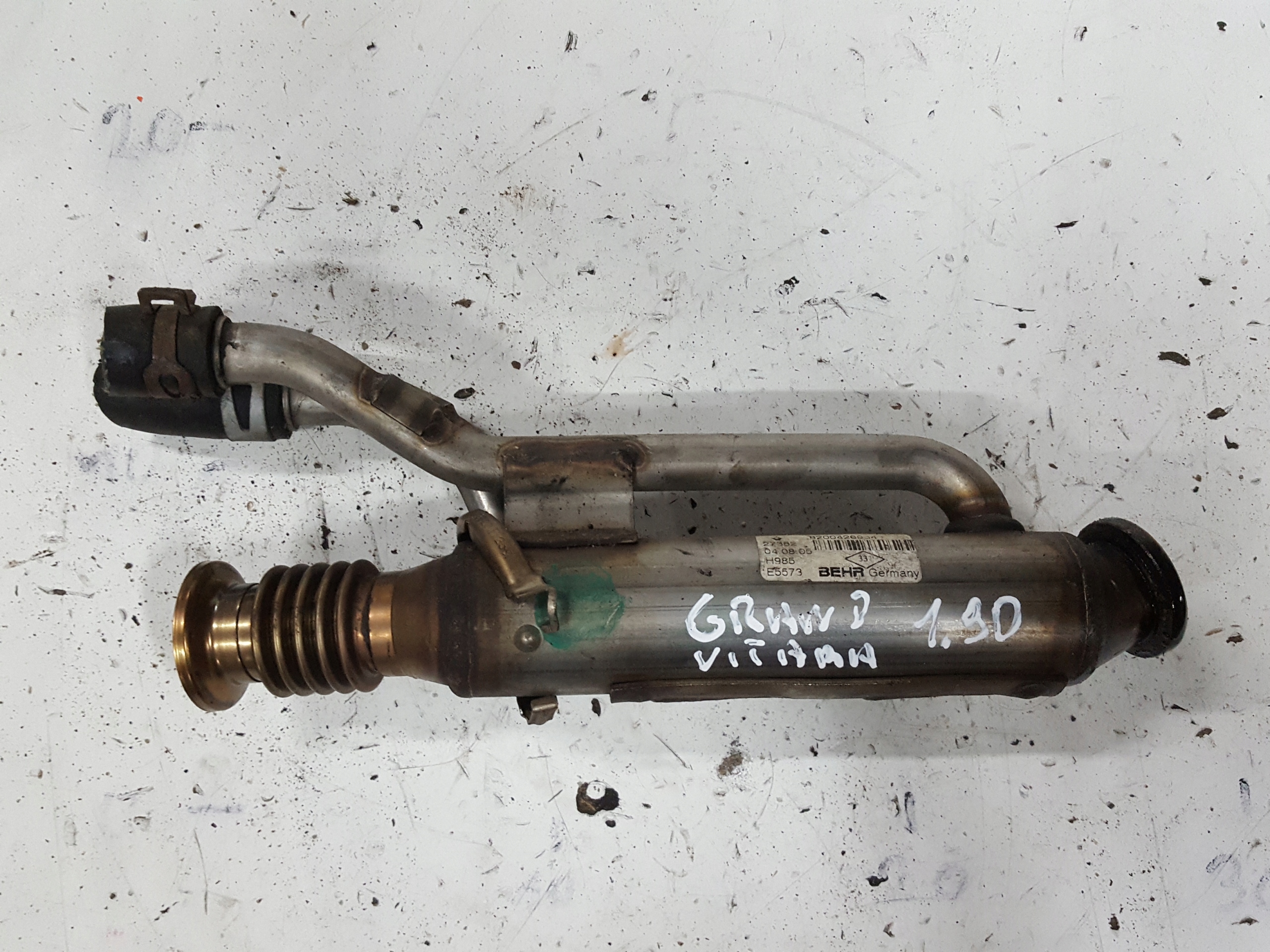 8200426934 - SUZUKI GRAND VITARA II 1.9 DDIS РАДИАТОР ВЫХЛОПНЫХ ГАЗОВ