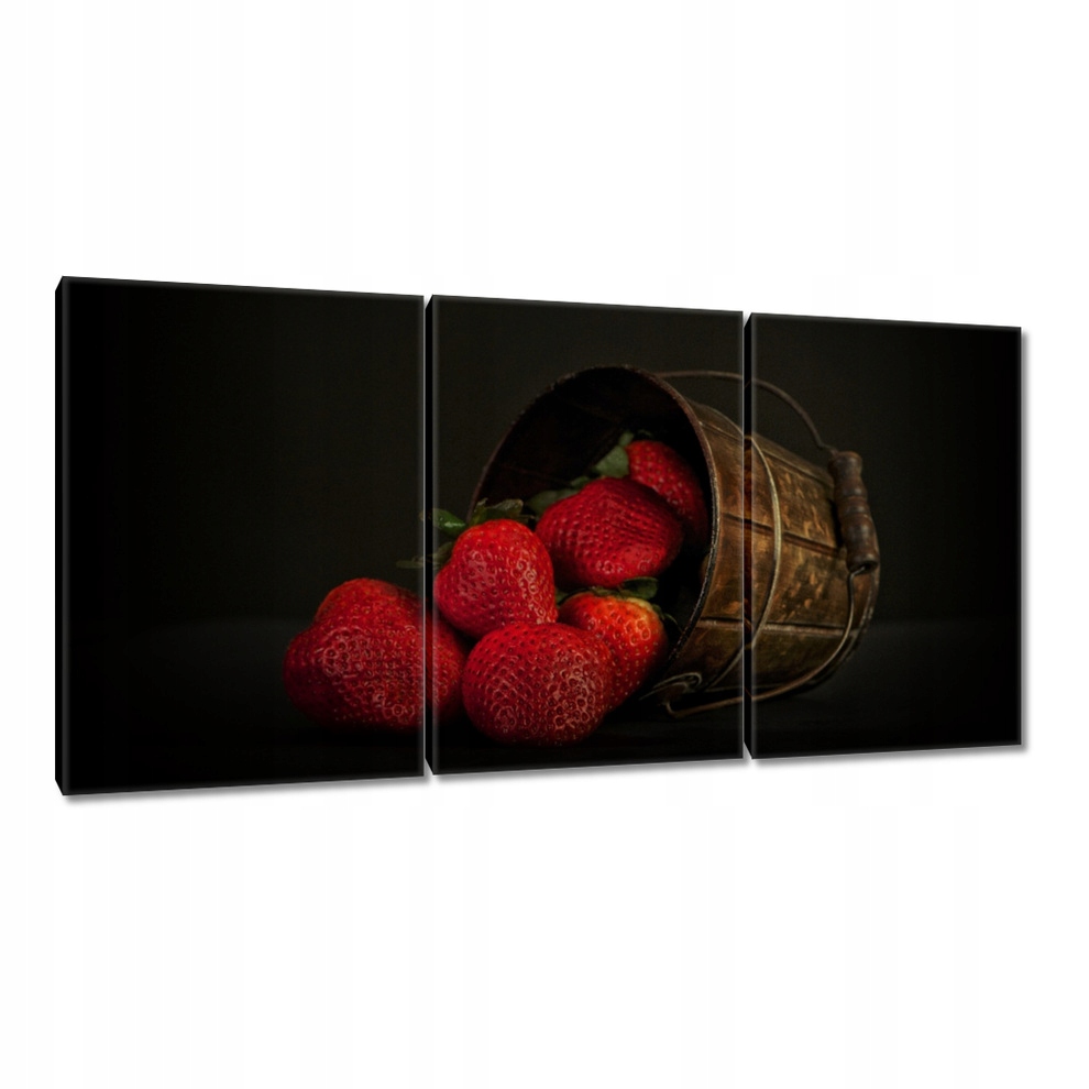 

Obrazy 120x60 Naturalne truskawki
