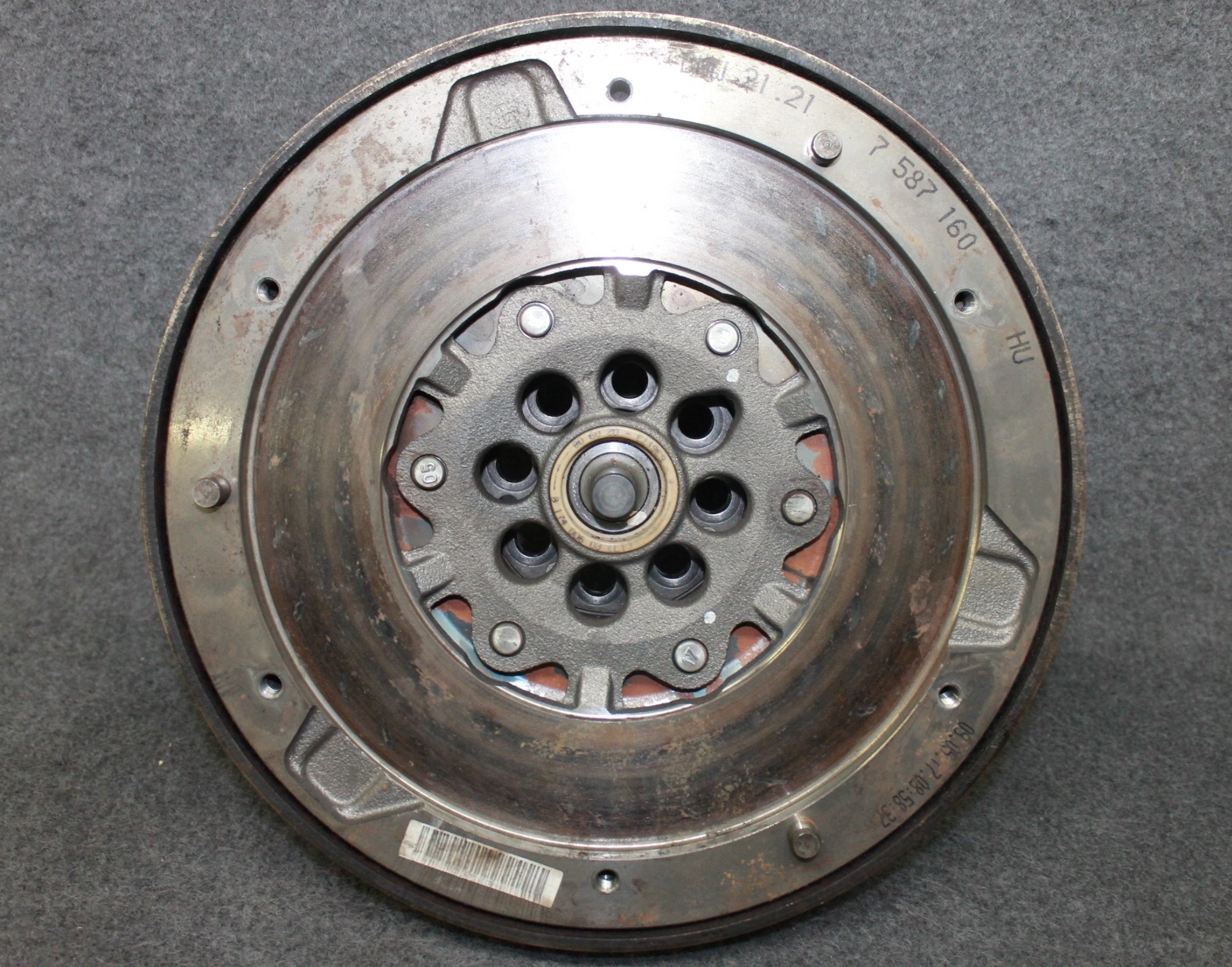 BMW E90 E91 E92 E93 2.5D 3.0D N57 - clutch dual mass flywheel disc KOMPLET