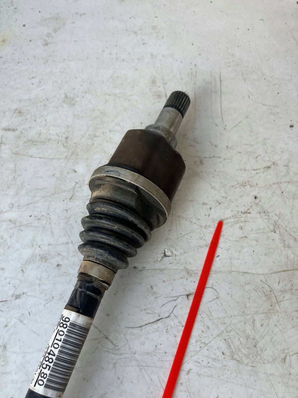 semi-axis left CITROEN C3 III 1.5 BLUE HDI 9801048580 MANUAL