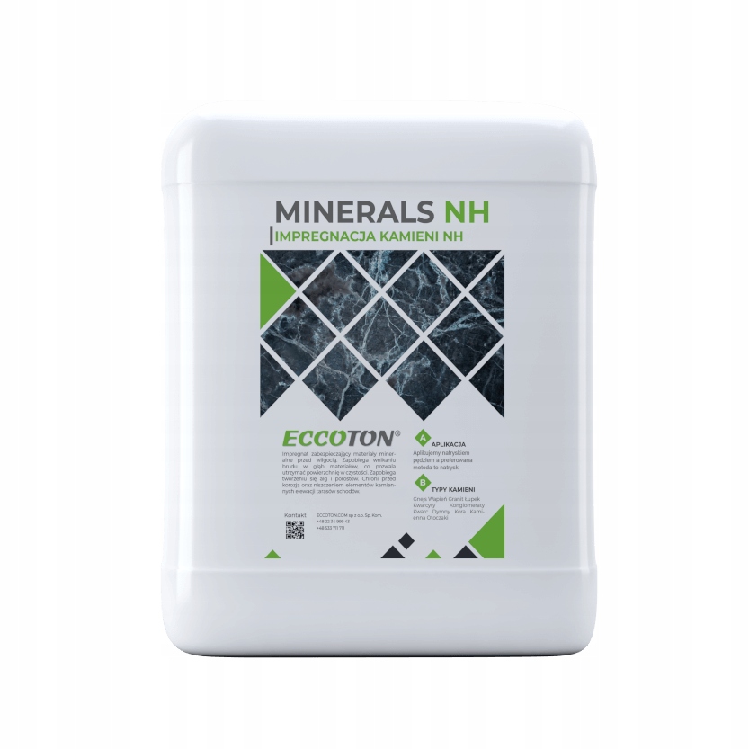 Impregnace fasádních a terasových kamenů Minerals Nh – Ochrana a trvanlivost
