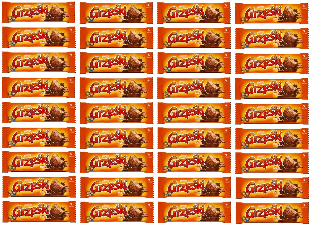 Levně 36x 36g Goplana Grześki oplatka krém toffi v čokoládě Karton