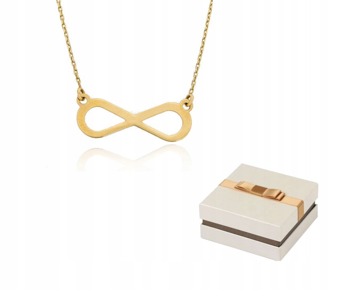 Zlatý náhrdelník Znamení nekonečna ZN112
