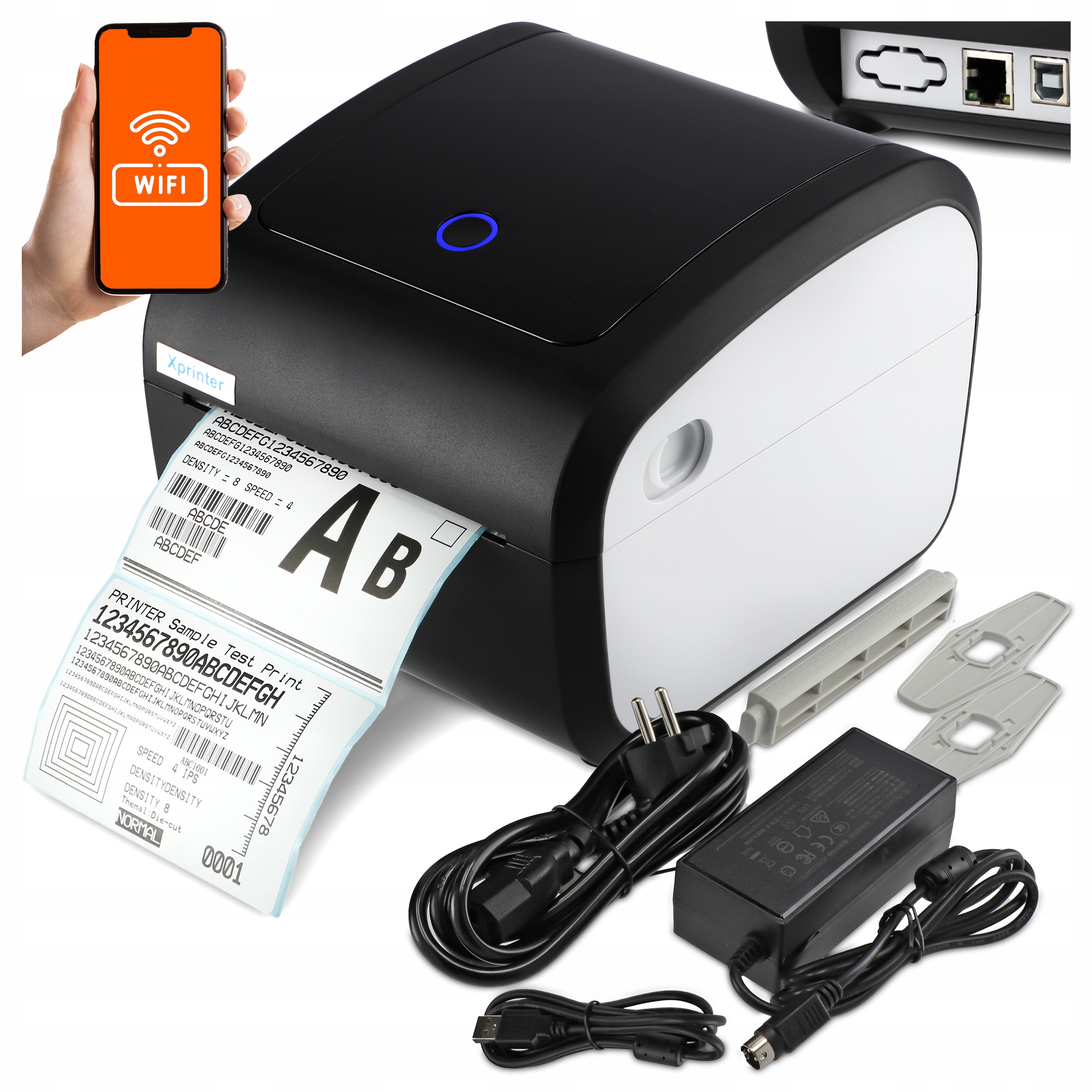 Tiskárna termických kurýrních štítků Xprinter XP-423B Usb Lan WiFi