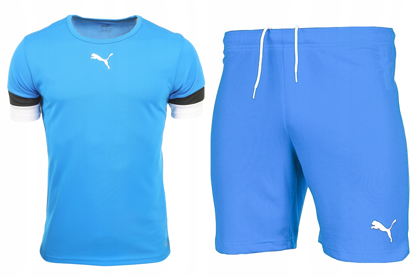 Sportovní oblečení Puma teamRISE Pánský tréninkový komplet Tričko Kraťasy M