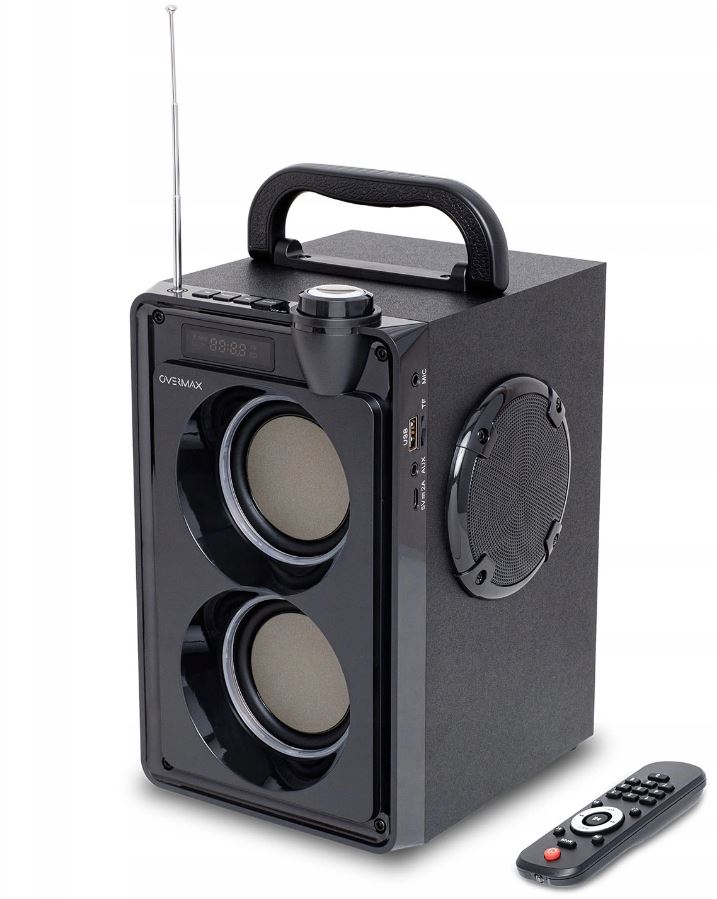 GŁOŚNIK BLUETOOTH 5.0 USB SD AUX RADIO PLAY MP3 Model OV-SOUNDBEAT 5.0