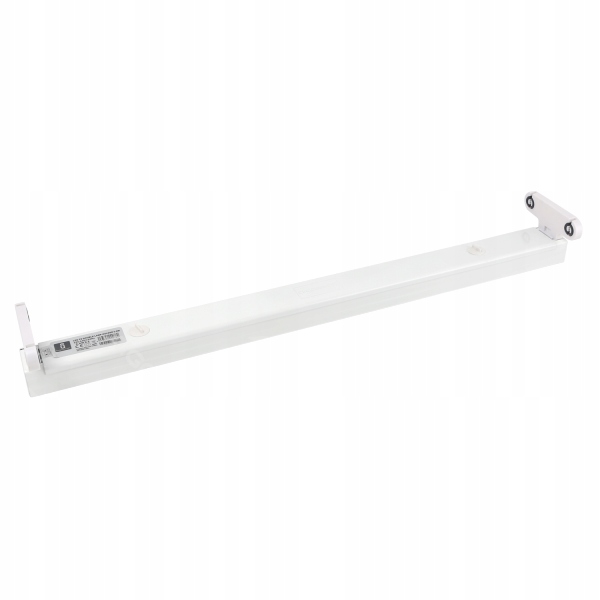 Oprawa do świetlówki LED 62CM PODWÓJNA PLASTIK
