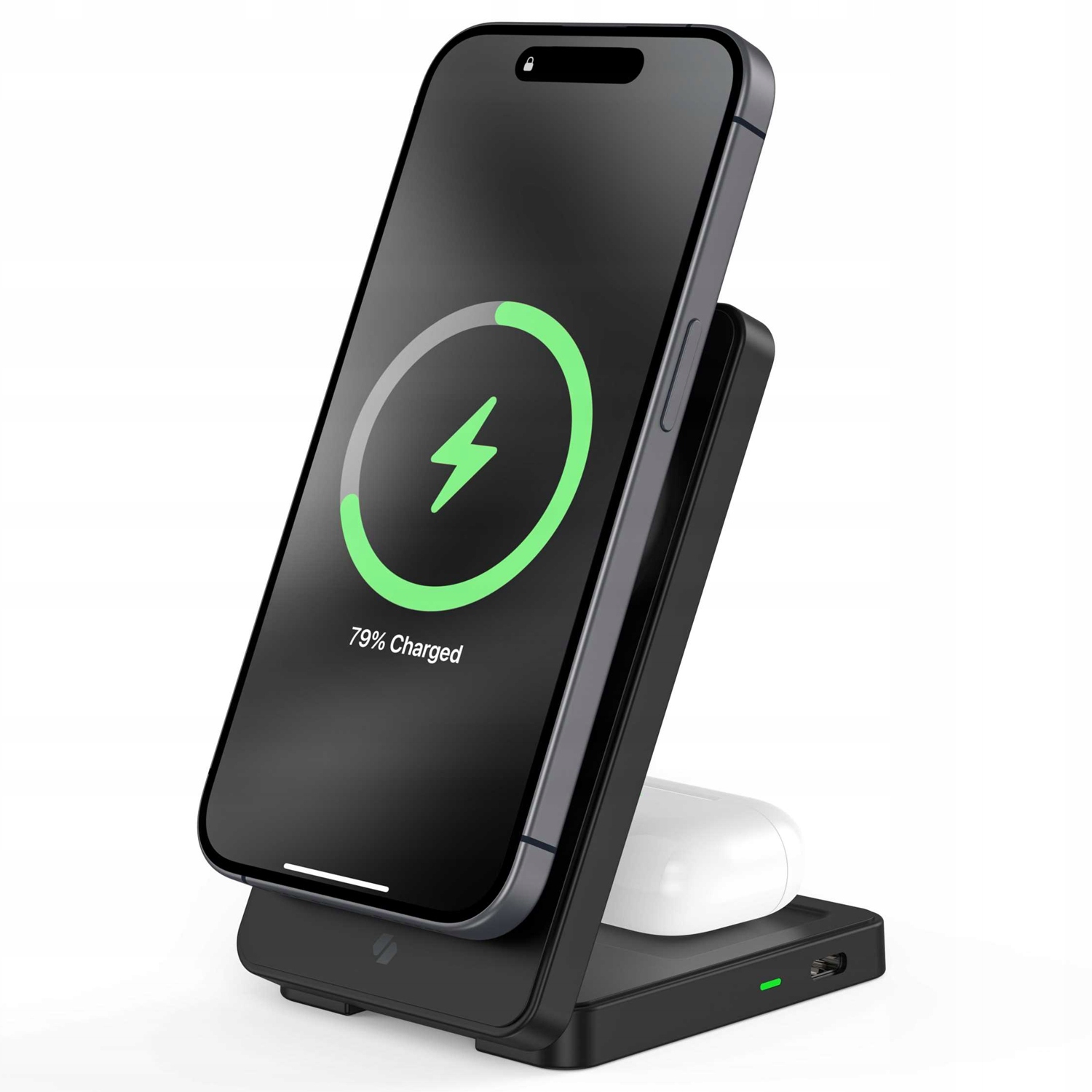 Skládací Bezdrátová Nabíječka Magsafe 15W Pro Iphone 12 13 14 15 16 17