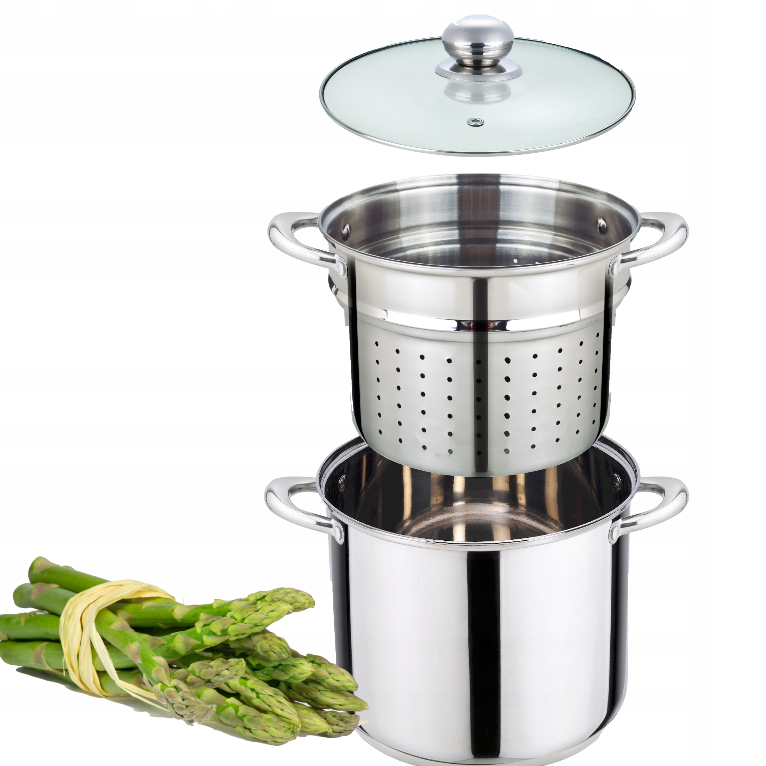 

Garnek Do Gotowania Szparagów Spaghetti 8,1l Sito