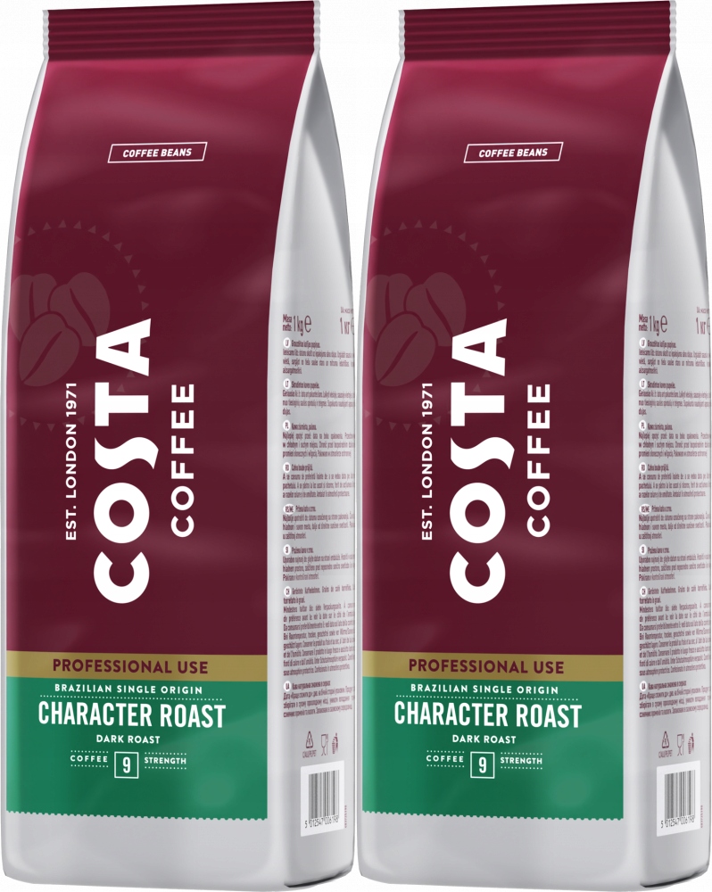 Kawa ziarnista Costa Professional Brazilian Blend 100% Arabika 1kg x2