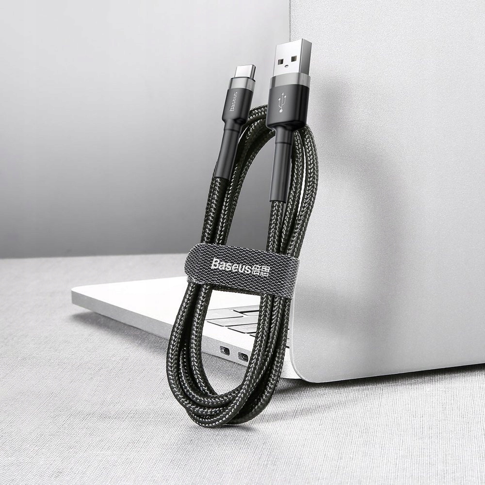 BASEUS MOCNY KABEL DŁUGI PRZEWÓD USB TYP C QC 3.0 Zgodność ze standardem Quick Charge 1.0 Quick Charge 2.0 Quick Charge 3.0
