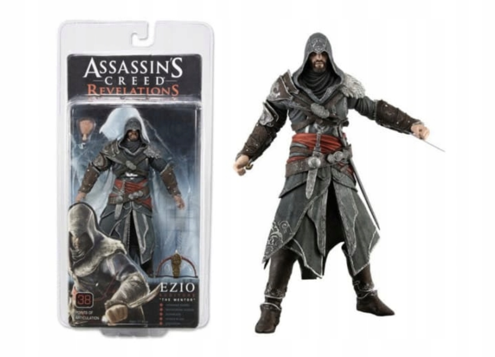 Pohyblivá figurka Mentor Ezio Auditore Assassin's Creed Revelations 18cm