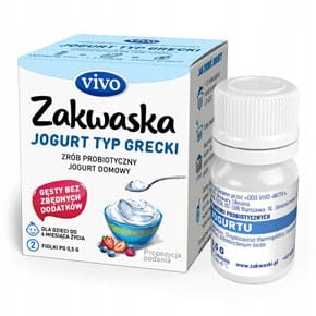 

Zakwaska Jogurt Grecki Żywe Kultury Bakterii Vivo