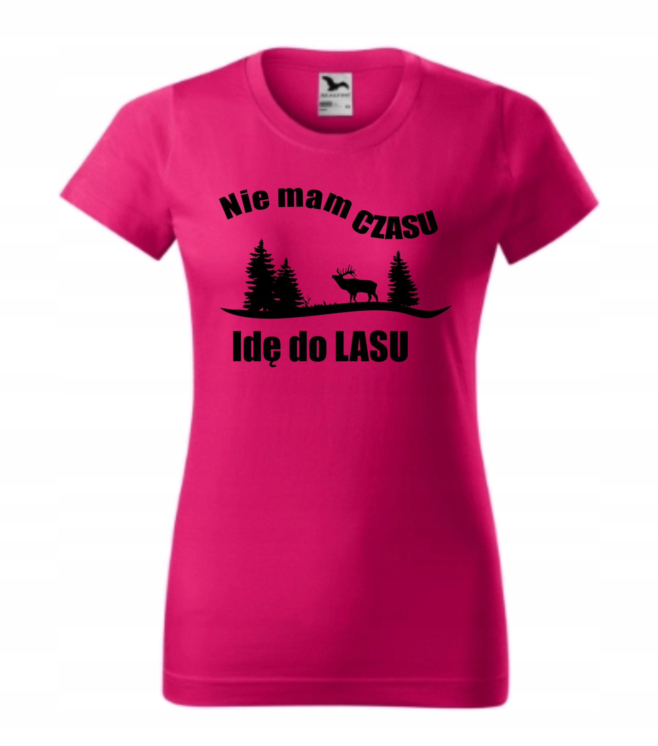 

Koszulka nie mam czasu idę do lasu prezent