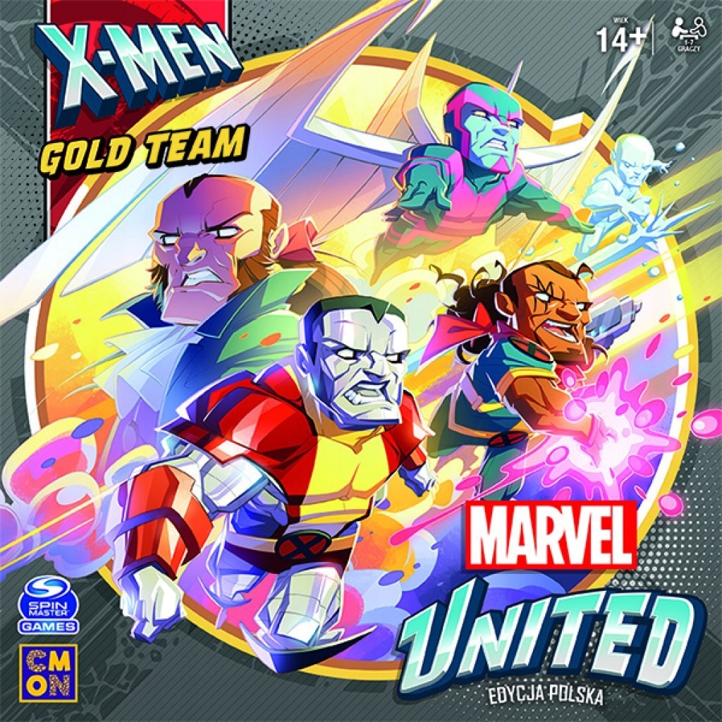 Gra Marvel United X-men: Gold Team dodatek Portal Games