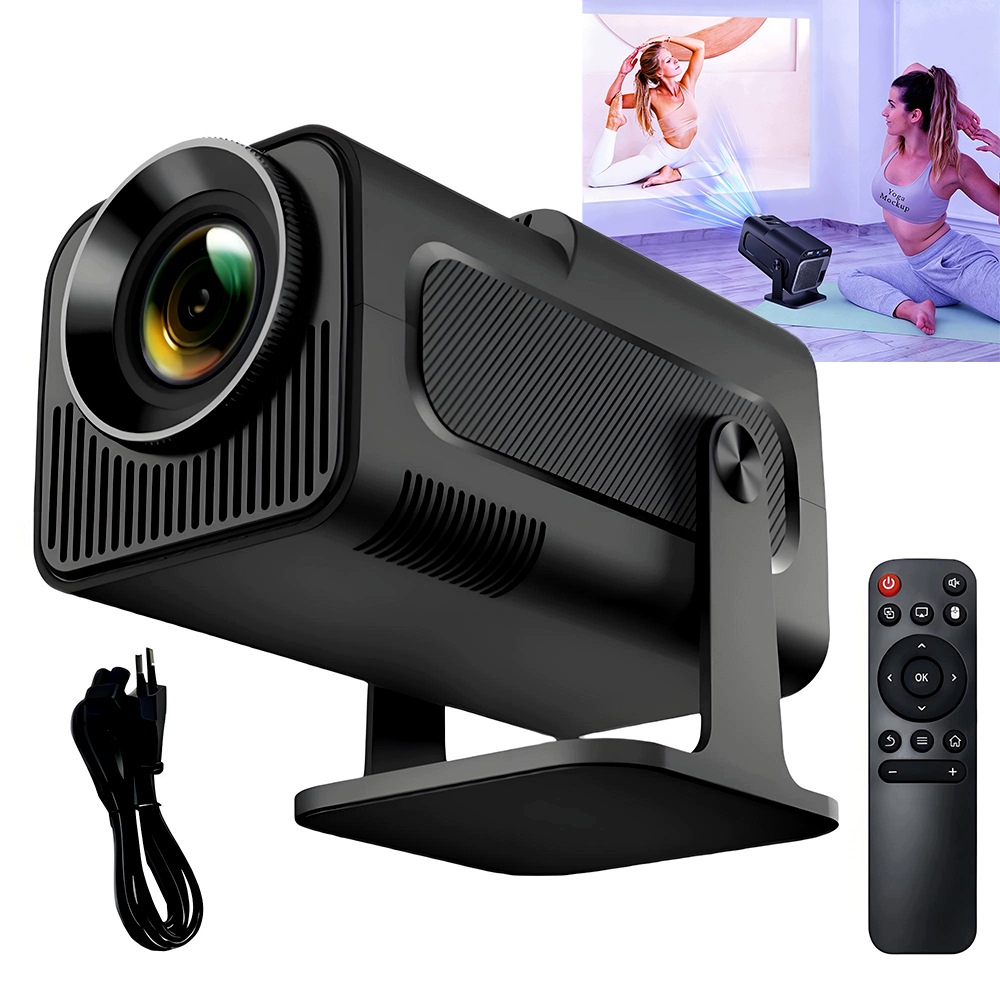 Projektor Android Tv Wifi Full Hd Přenosný Smart Reproduktor