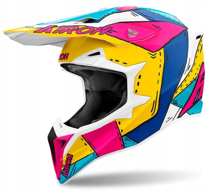 Airoh Wraaap Paint Matt Motocyklová Prilba Cross Enduro