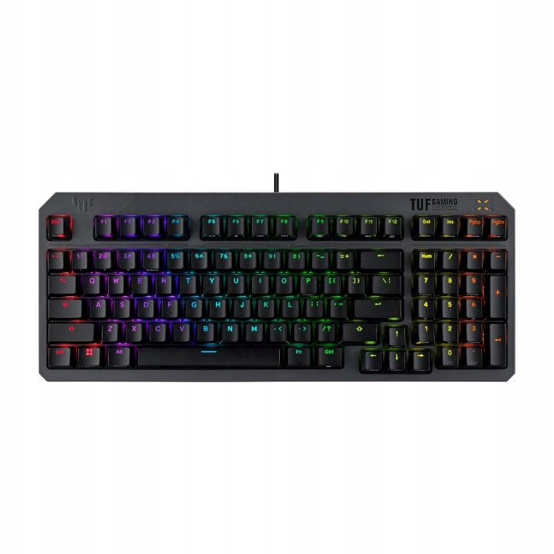 Asus klávesnice Tuf Gaming K3 Gen II, mechanická, Cz/ Sk, šedá…