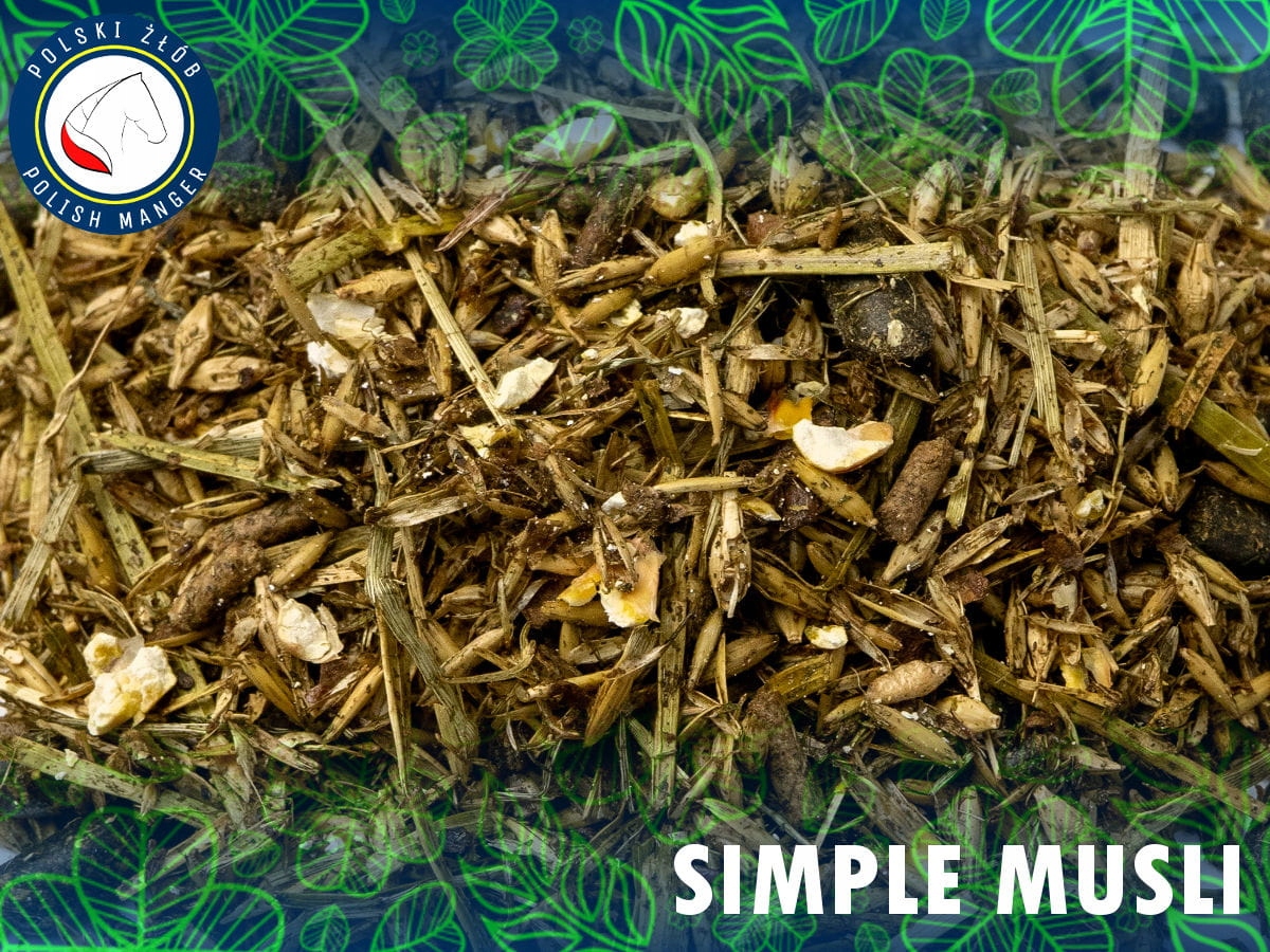 Polski Żłób - Simple Musli 20kg - pasza dla koni Kod producenta 5904107775746