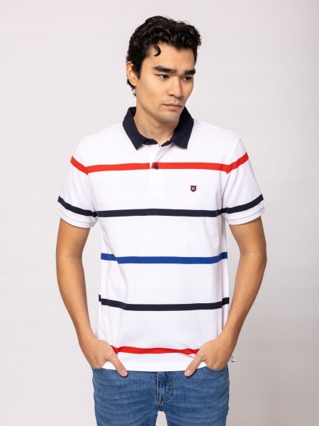 Heavy Tools Pánské Tričko Polokošile Teplákovka Bílá M