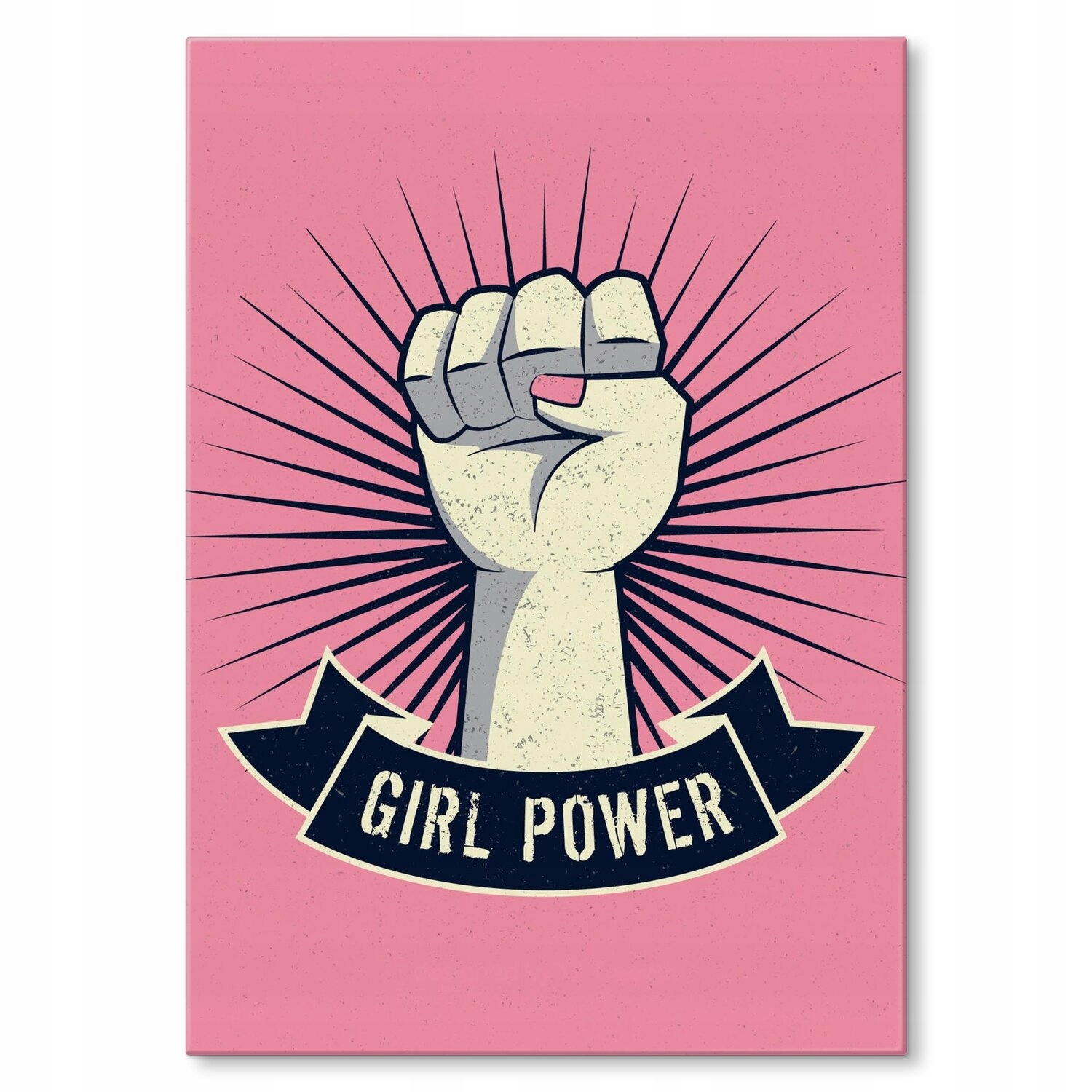 Kovový plakát Ženská síla Power Dárek 42 x 59 cm