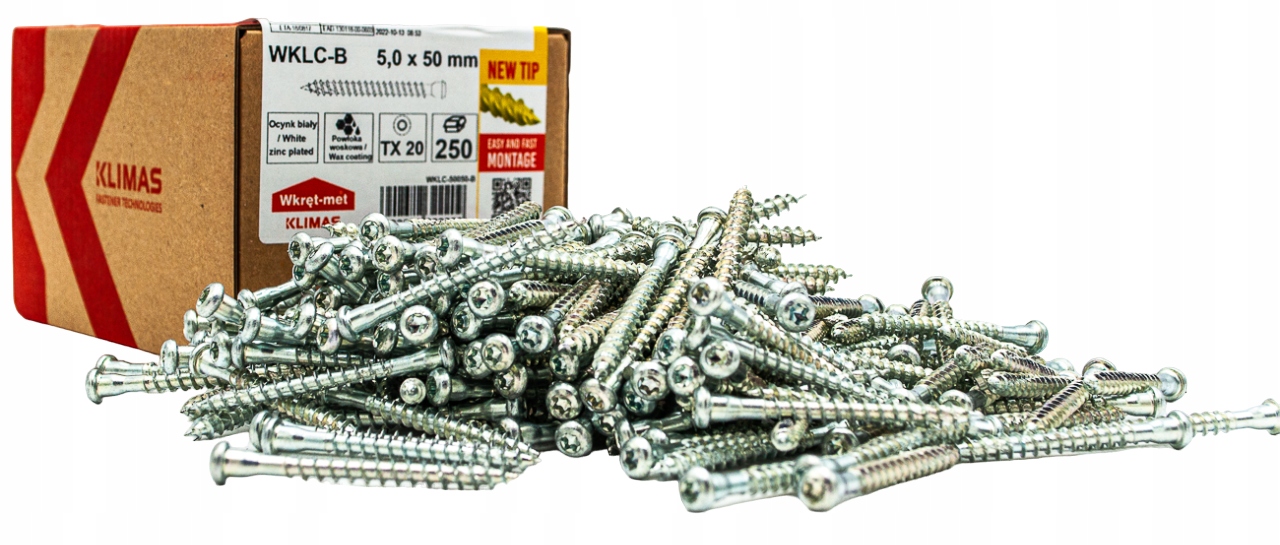 

Wkręty Do Łączników Ciesielskich 5x50mm Torx 250st