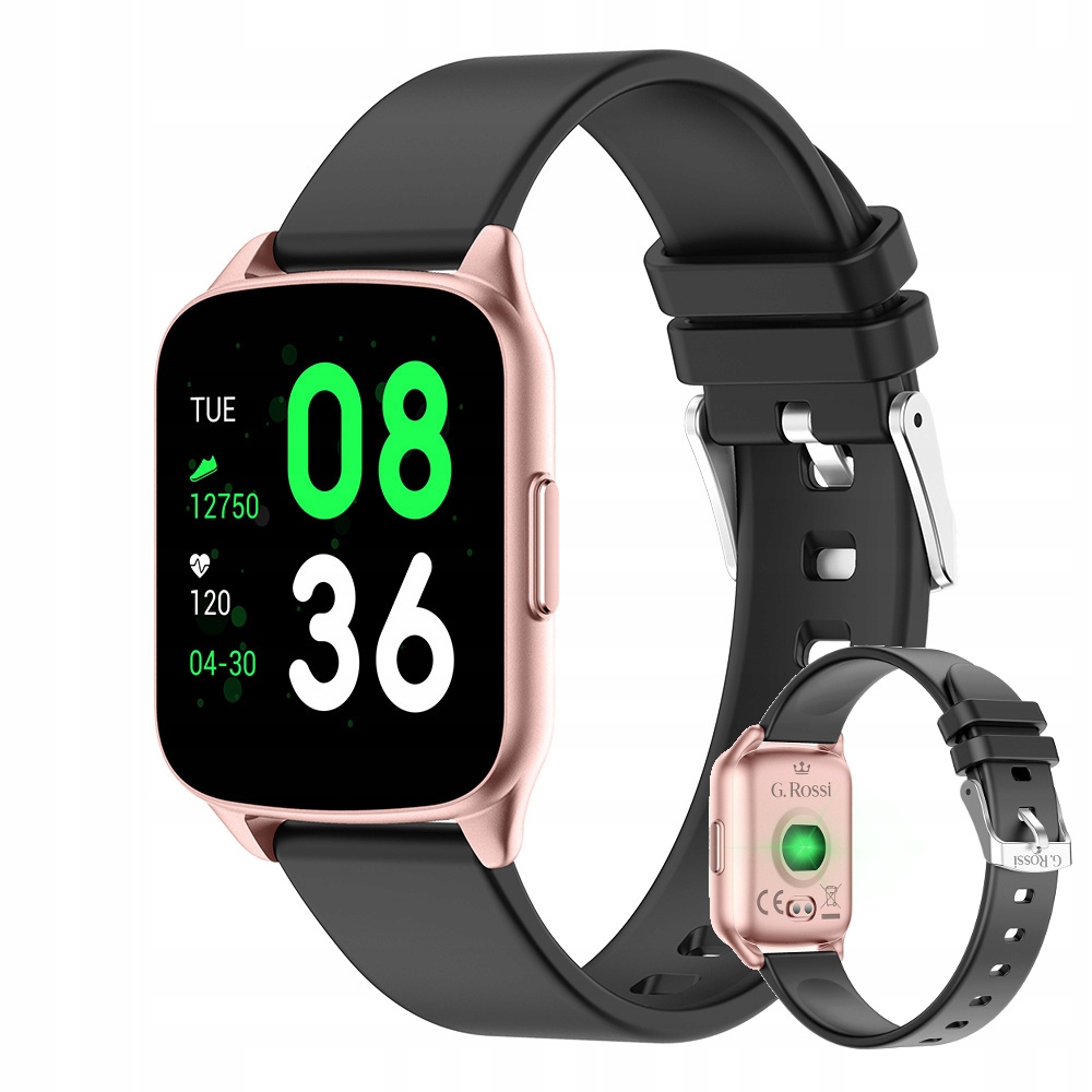 

Smartwatch G. Rossi Tel Sms Bieganie Rower + Box