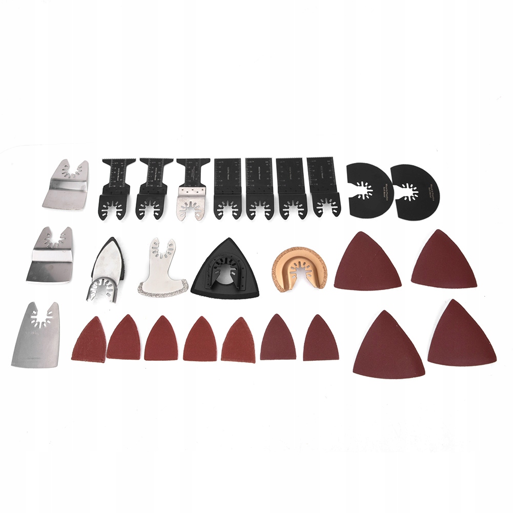 Sada 70 Ponorných Pilových Listů Pro Oscilační Pilu, Multitool, Dřevo