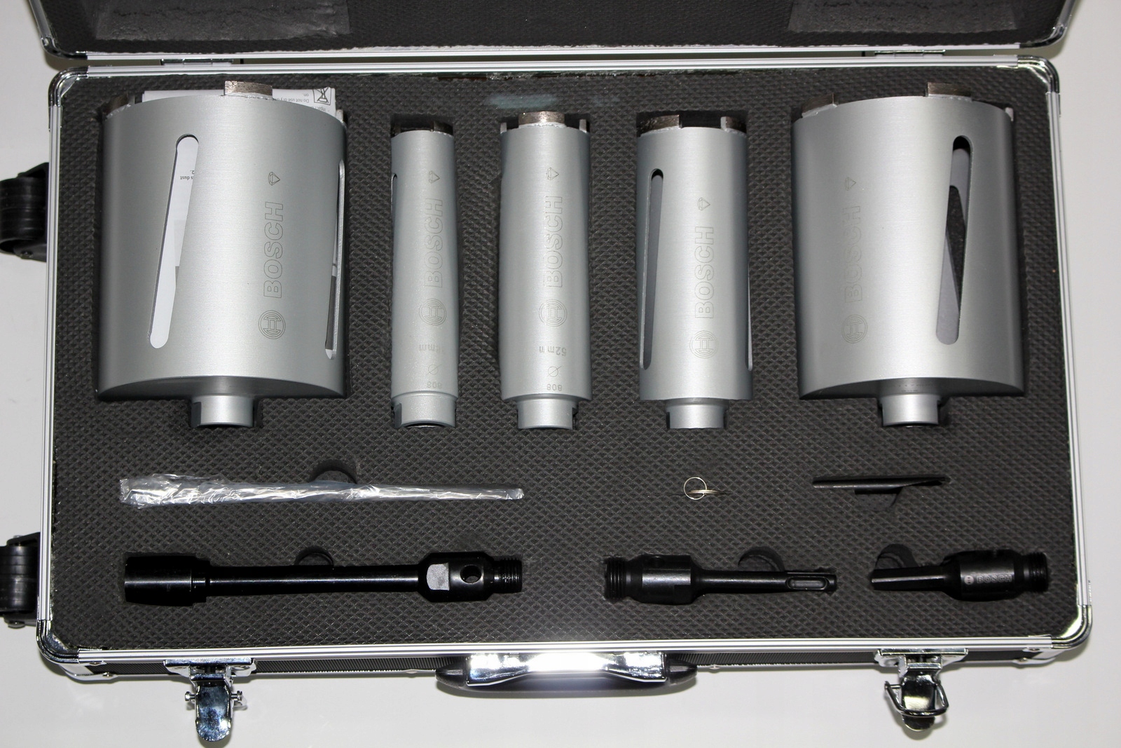 BOSCH ZESTAW 5 KORON DIAMENTOWYCH 38 52 65 117 127