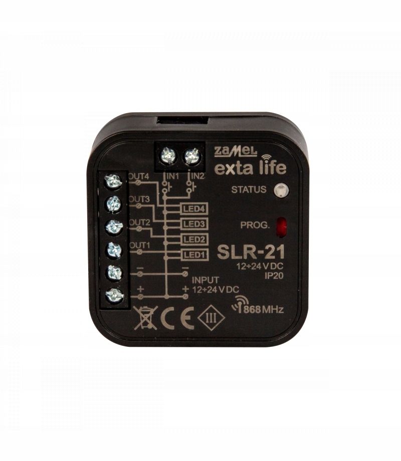 4-kanálový Led ovladač SLR-21 Exta Life Zamel