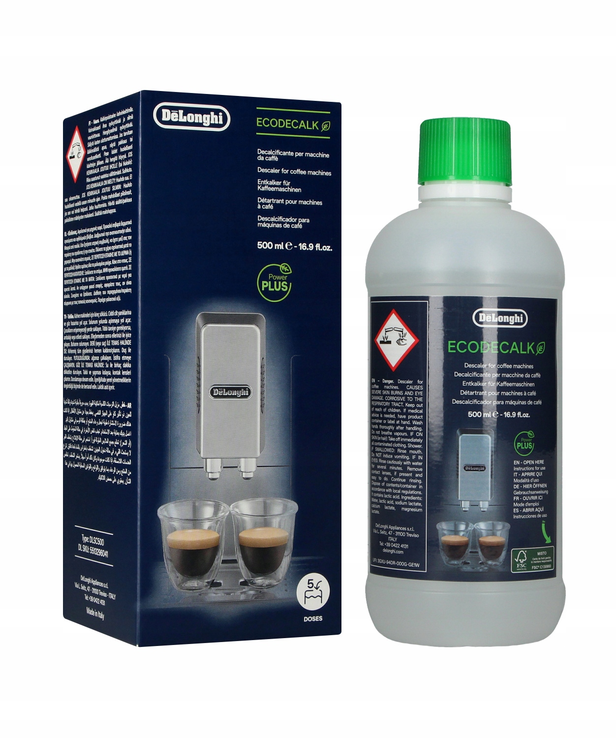 Odkamieniacz do ekspresu DeLonghi EcoDecalk 500ml