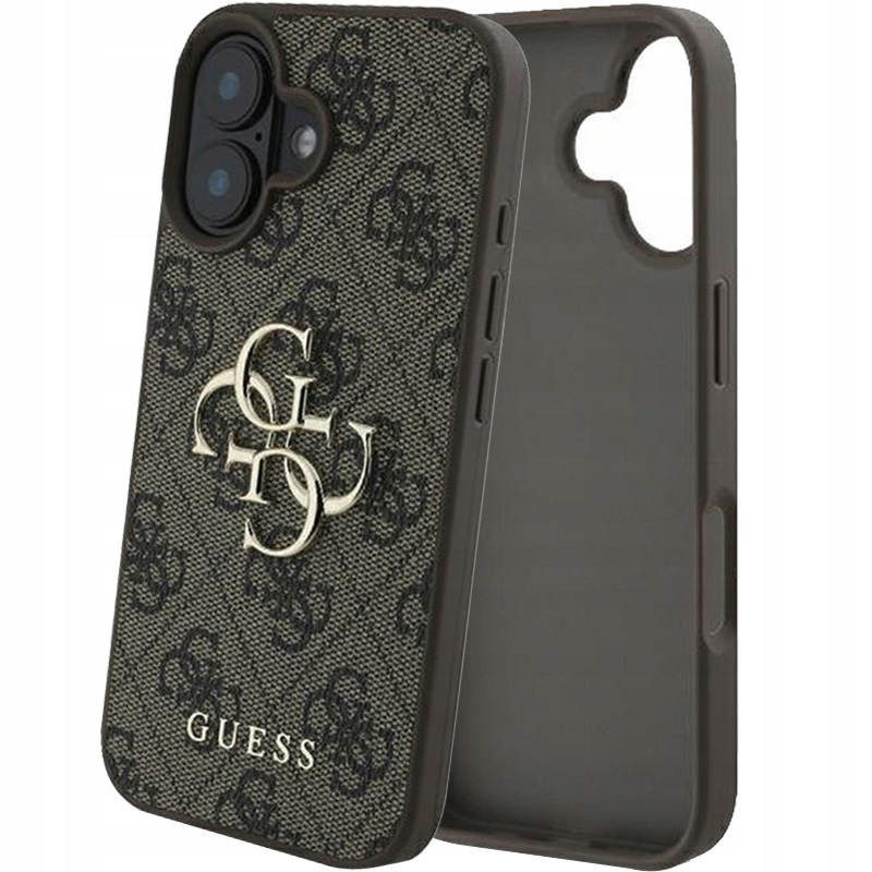 Módní pouzdro pro iPhone 16, kryt Guess, ochranné pouzdro, zadní kryt pro telefon