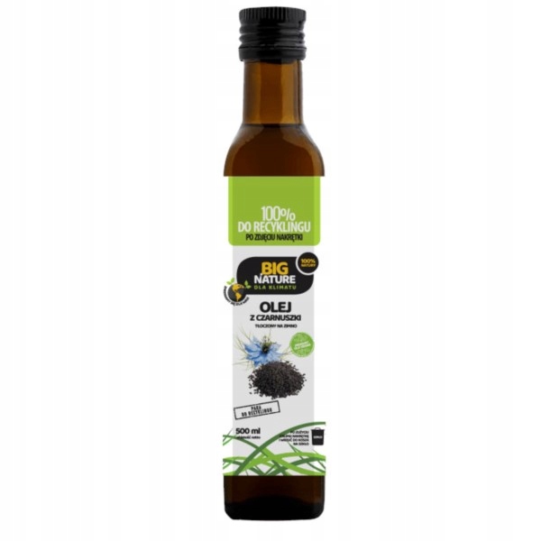 Levně Big Nature Olej z černého kmínu 500 ml