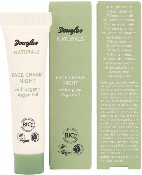 DOUGLAS KREM NA NOC Z OLEJKIEM ARGANOWYM 15ml HIT