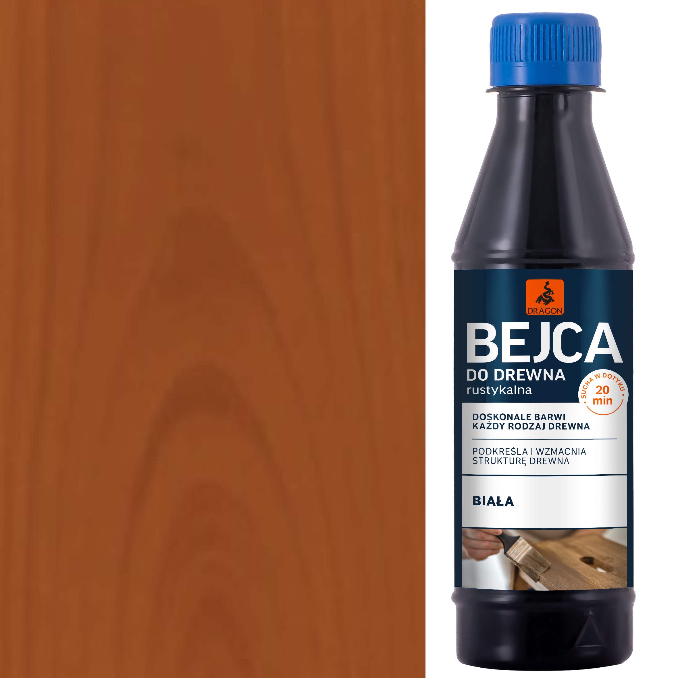 

Dragon Bejca Do Drewna Rustykalna 0,2 L Czereśnia