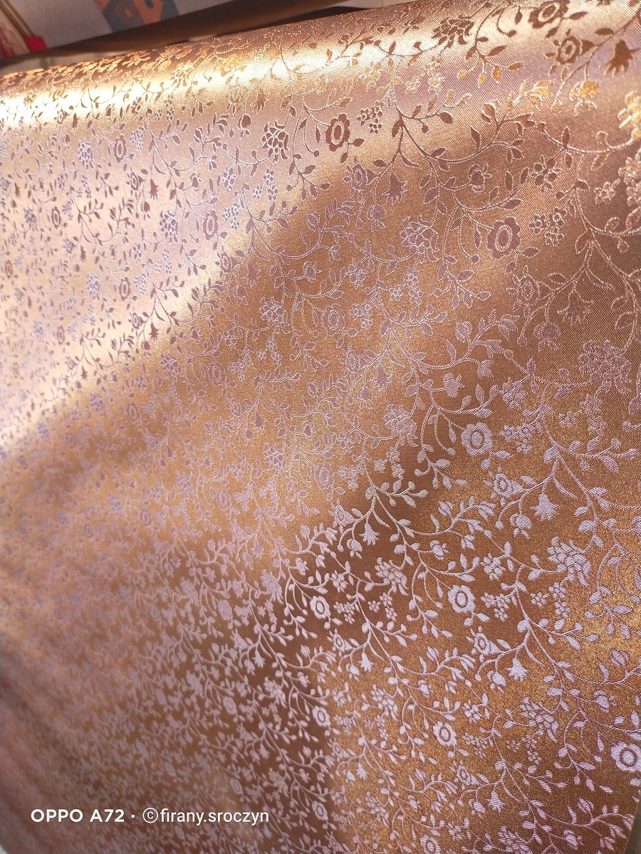 Cerata METALIZOWANA 3D na metry OBRUS 140 Różowa Kod producenta 1111